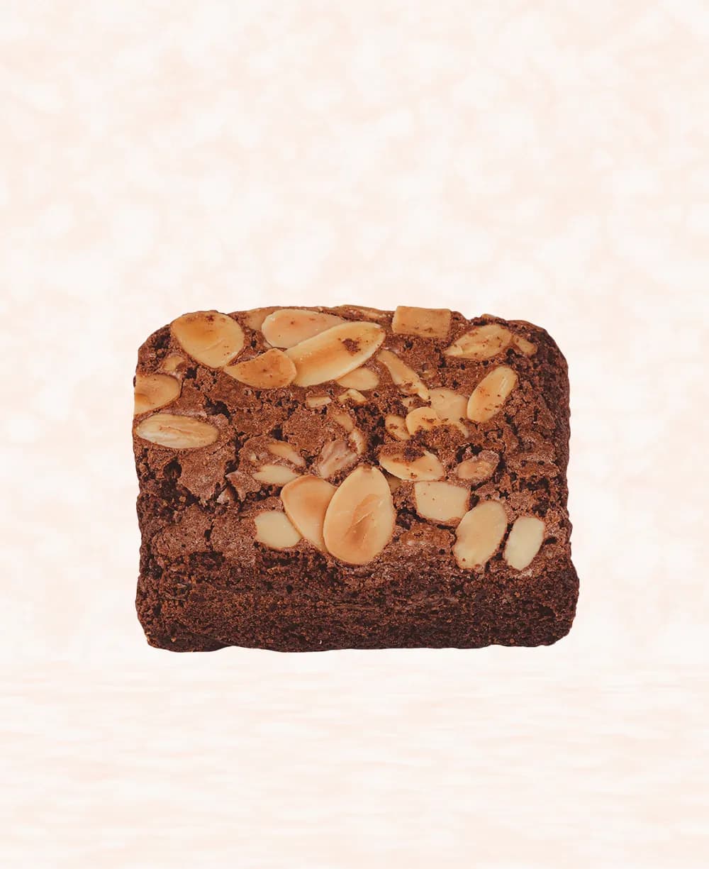 Almond brownie