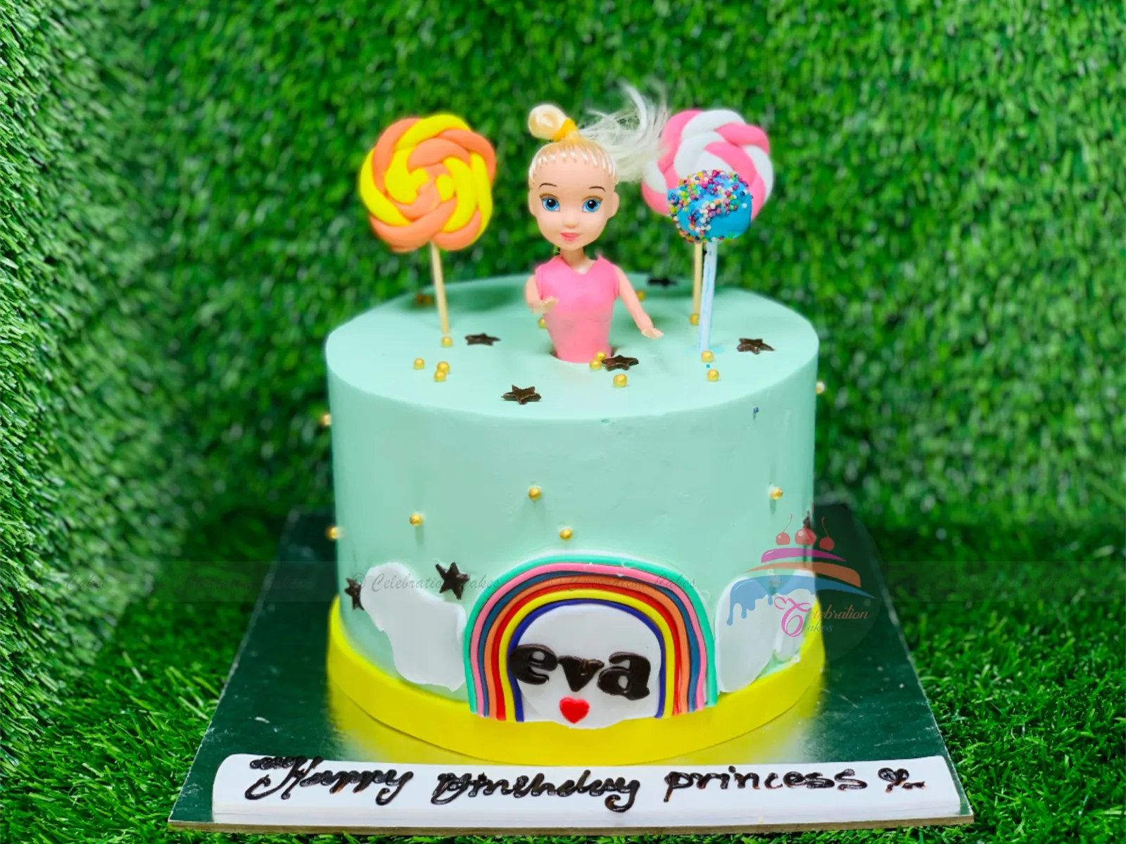 Doll topping cake (2 pounds) #133