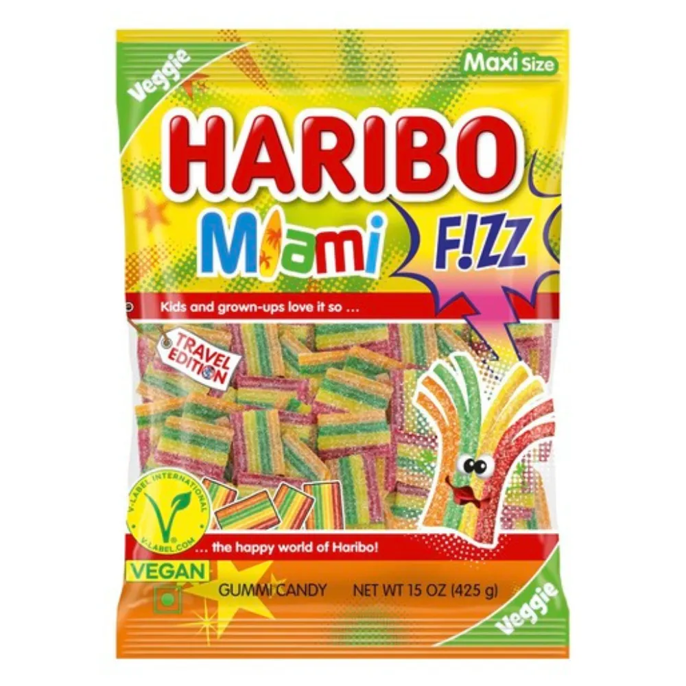 Haribo Miami Fizz, 425Gm