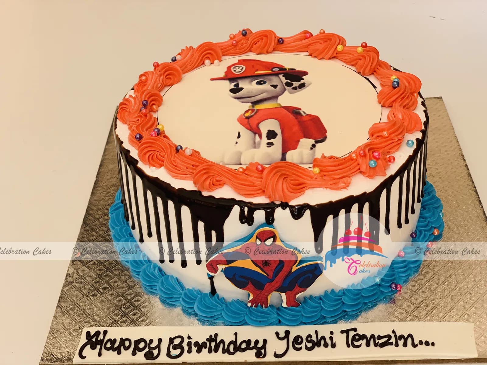 Photo Printed Cake #020