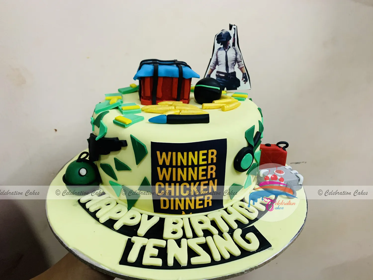 Pubg cake in Nepal (2 pounds) #008