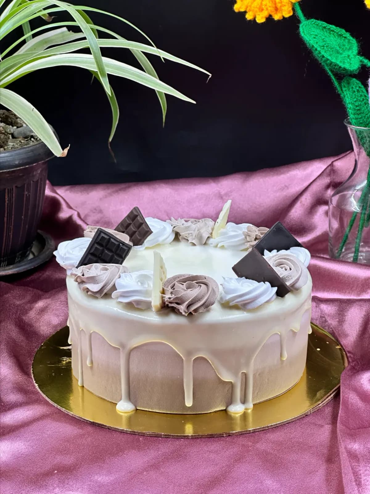 Triple Layer Chocolate Cake