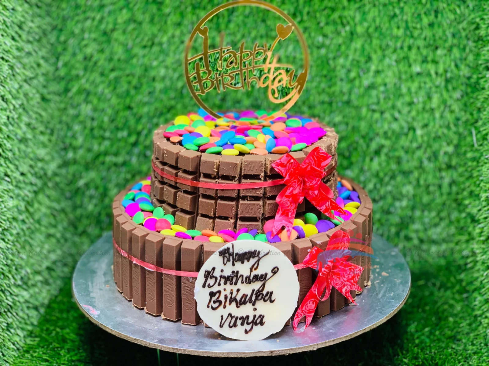 Two Story kit kat design cake (4 pounds) #118
