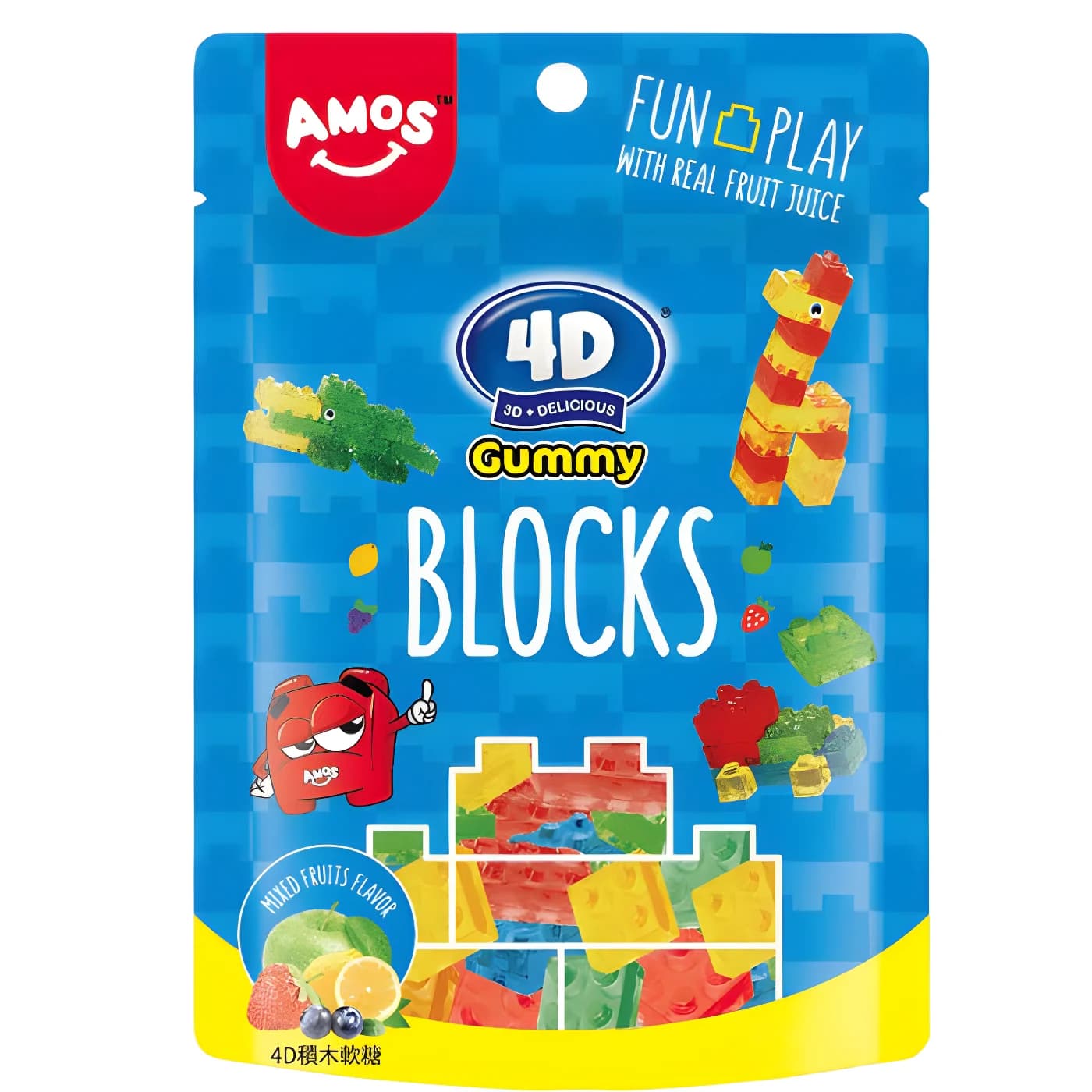 4D Gummy Blocks 40g