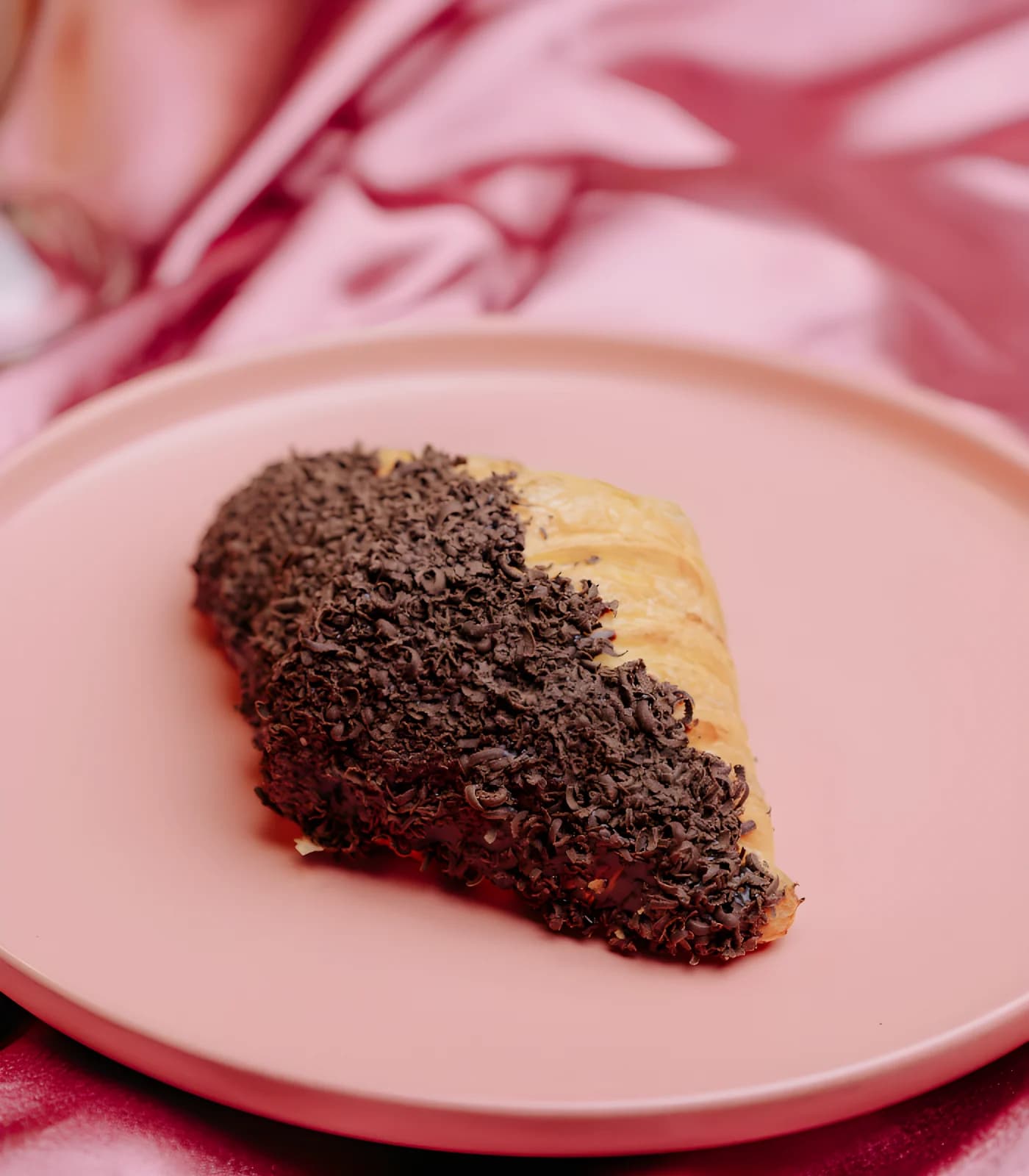 Chocolate Dip Croissant