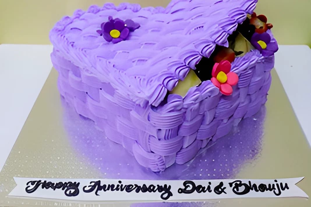 Open Heart Cake