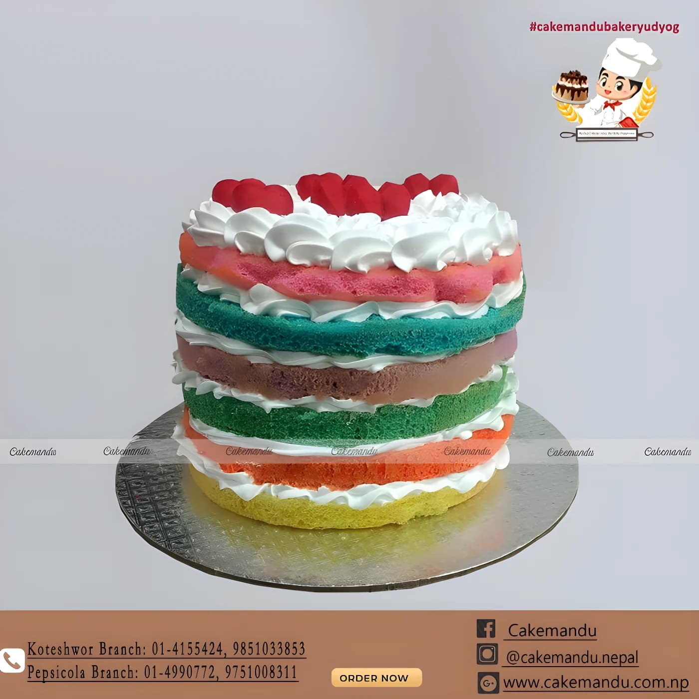 Rainbow Cake