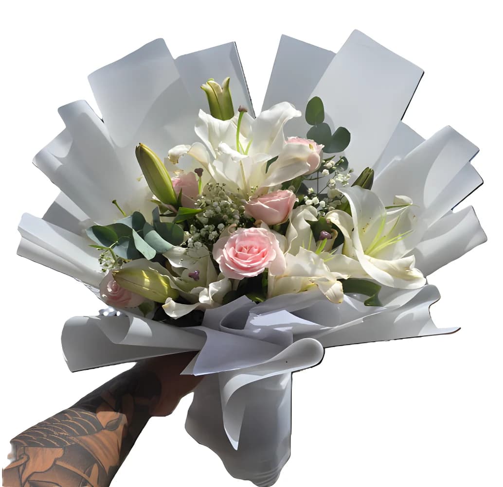 Blush Lily Bouquet